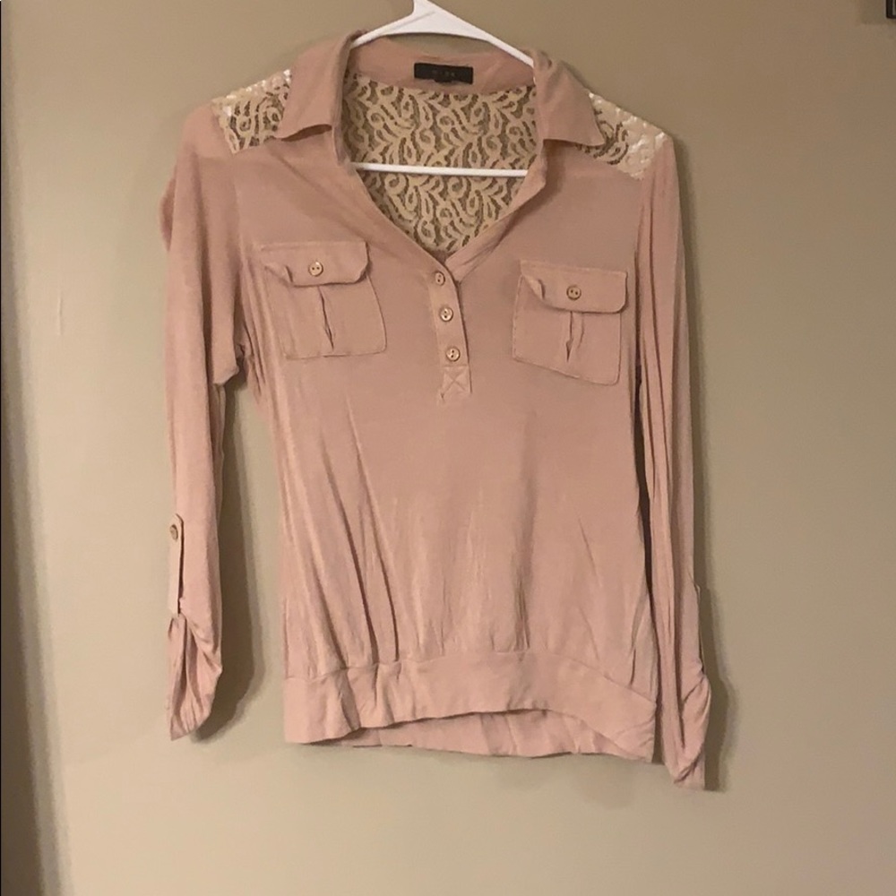 Collared button down shirt